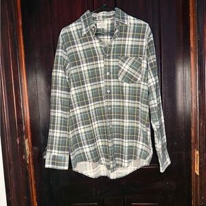 Sears Perma-Prest Flannel Shirt - 1970’s Vintage